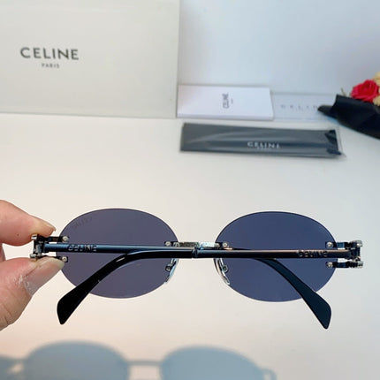 CELINE 26S OVAL FRAME IN METAL 427825