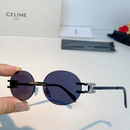 CELINE 26S OVAL FRAME IN METAL 427825