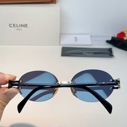 CELINE 26S OVAL FRAME IN METAL 427826