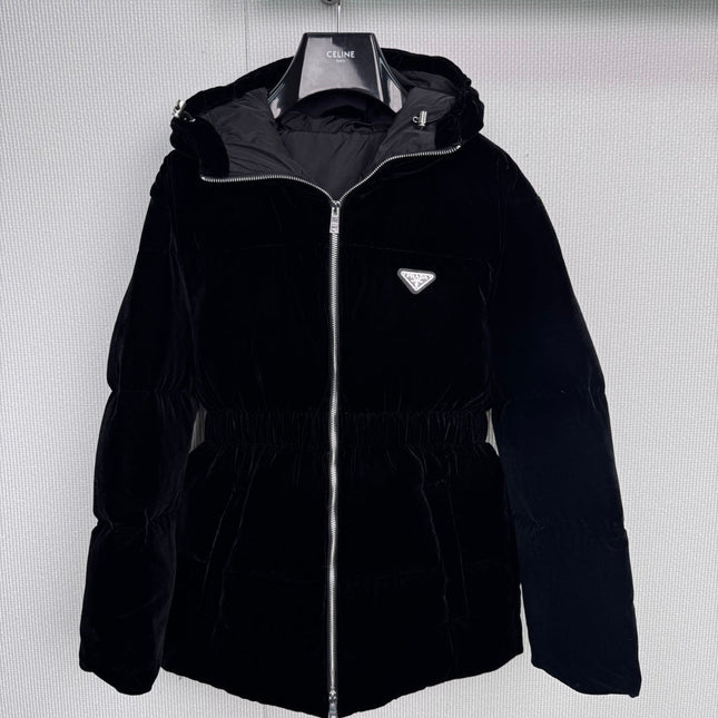 PRADA 25S VELVET JACKET 497