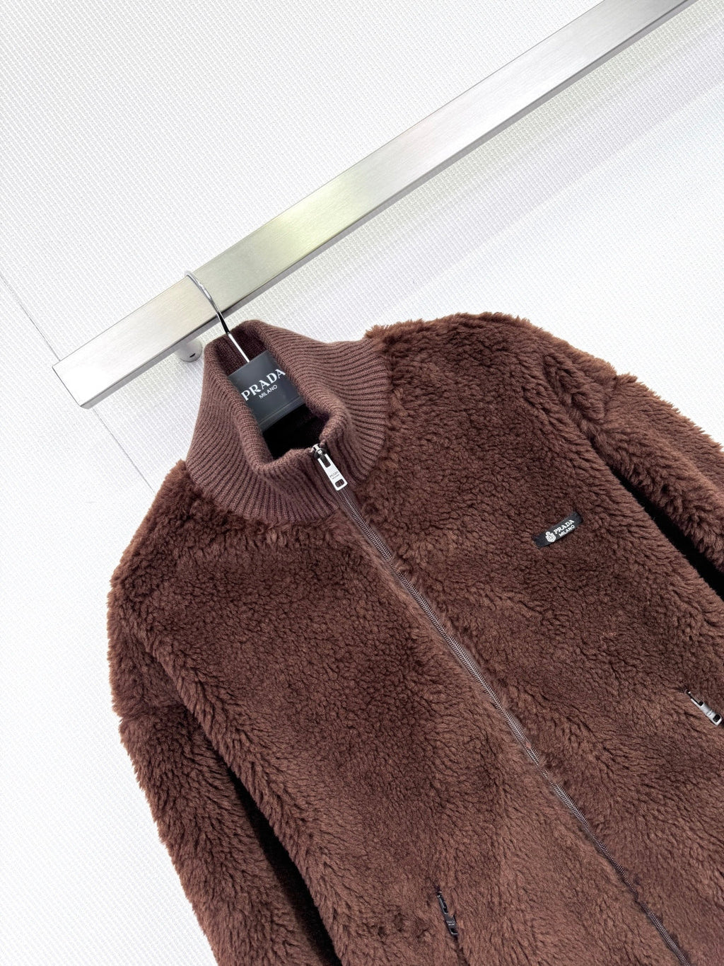 PRADA 25S SHEARLING JACKET 454