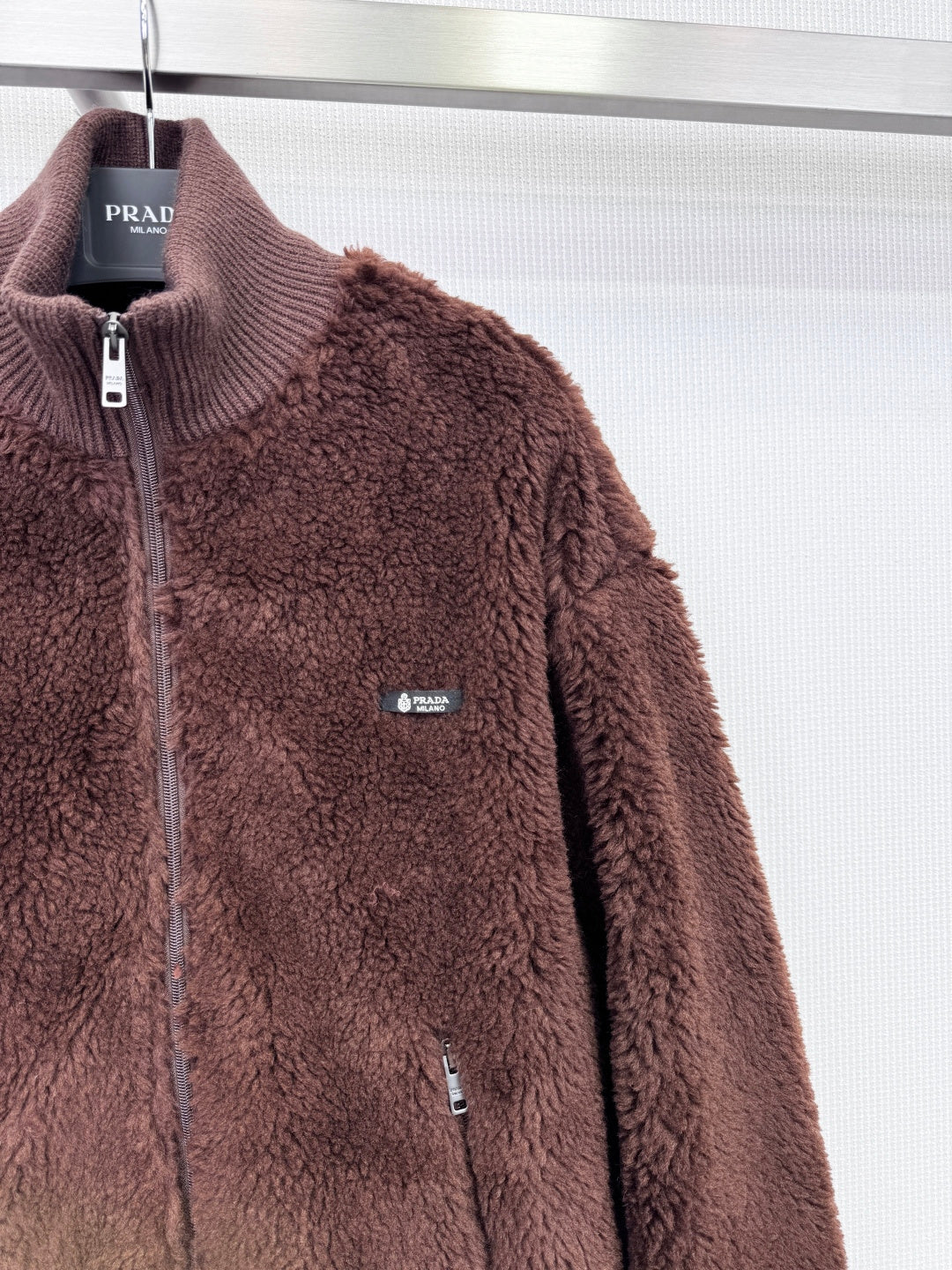 PRADA 25S SHEARLING JACKET 454