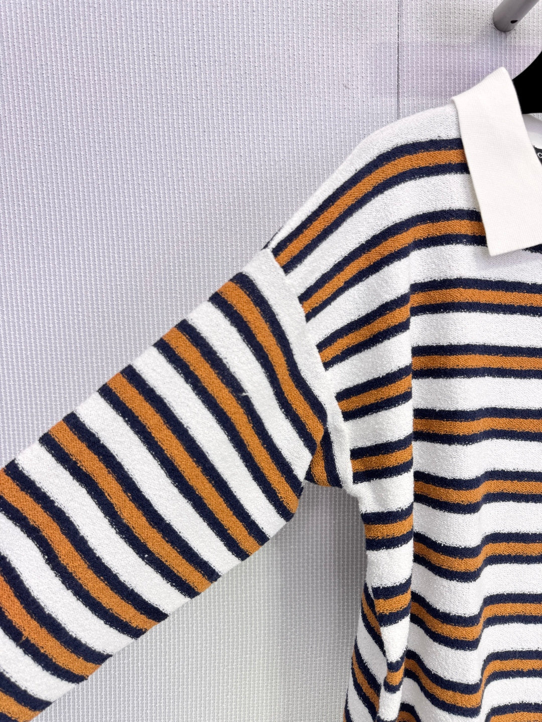 CHANEL 25S KNIT STRIPED POLO 587