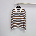 CHANEL 25S KNIT STRIPED POLO 587