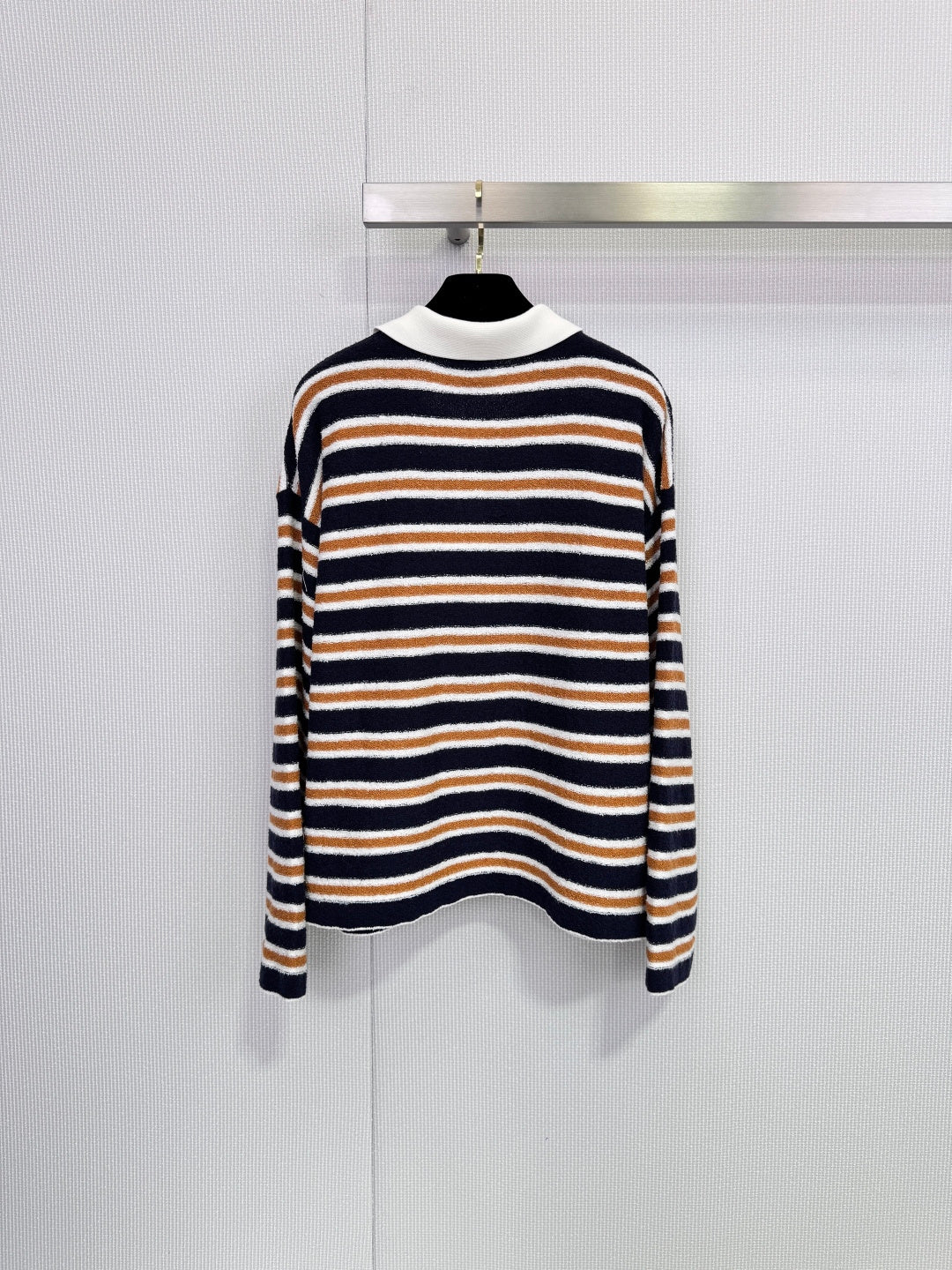 CHANEL 25S KNIT STRIPED POLO 588