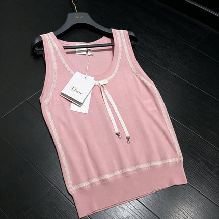 DIOR 26S KNIT SLEEVELESS TOP 1295