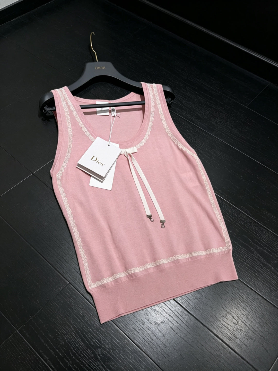 DIOR 26S KNIT SLEEVELESS TOP 1295