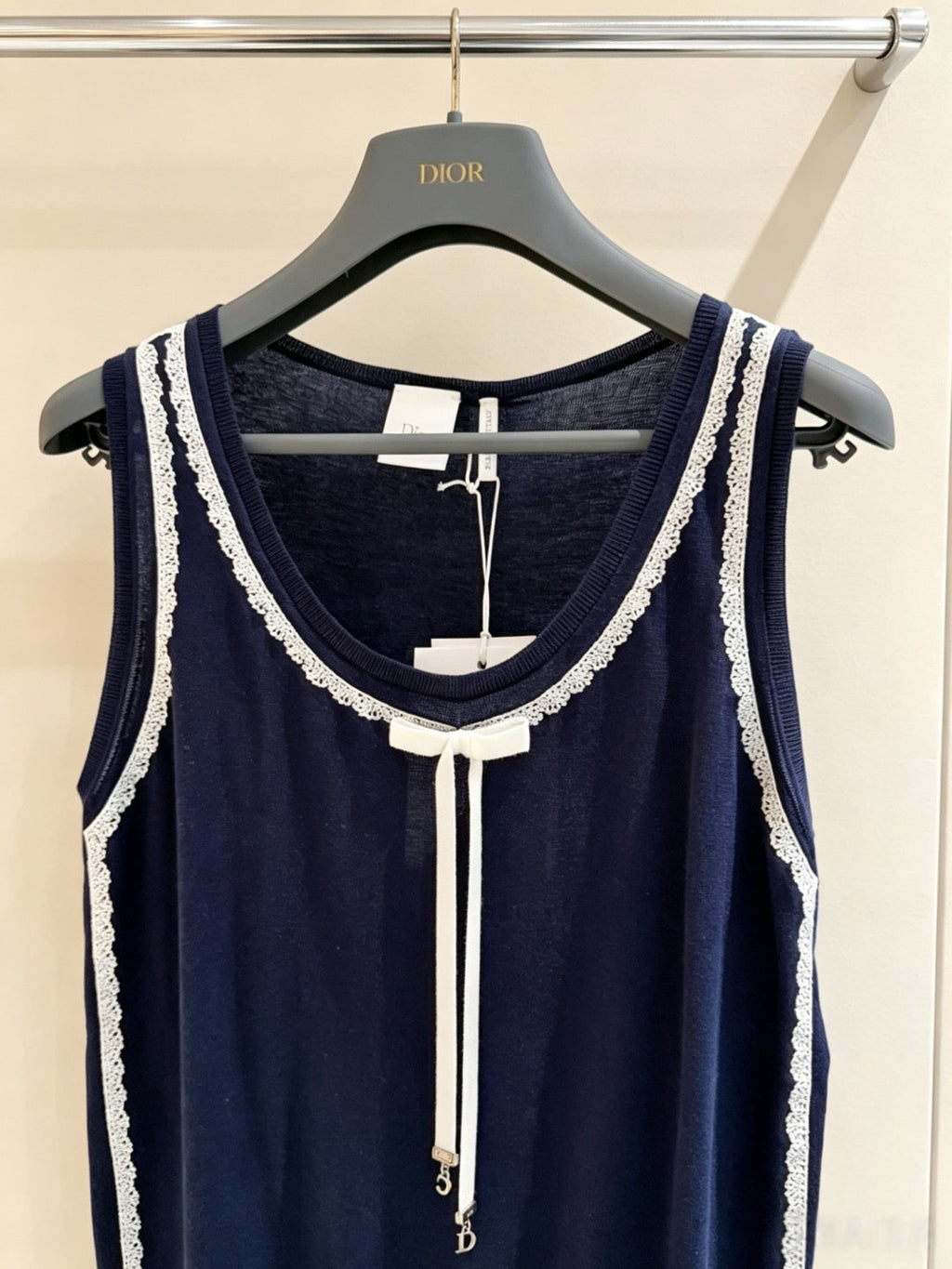 DIOR 26S KNIT SLEEVELESS TOP 1294