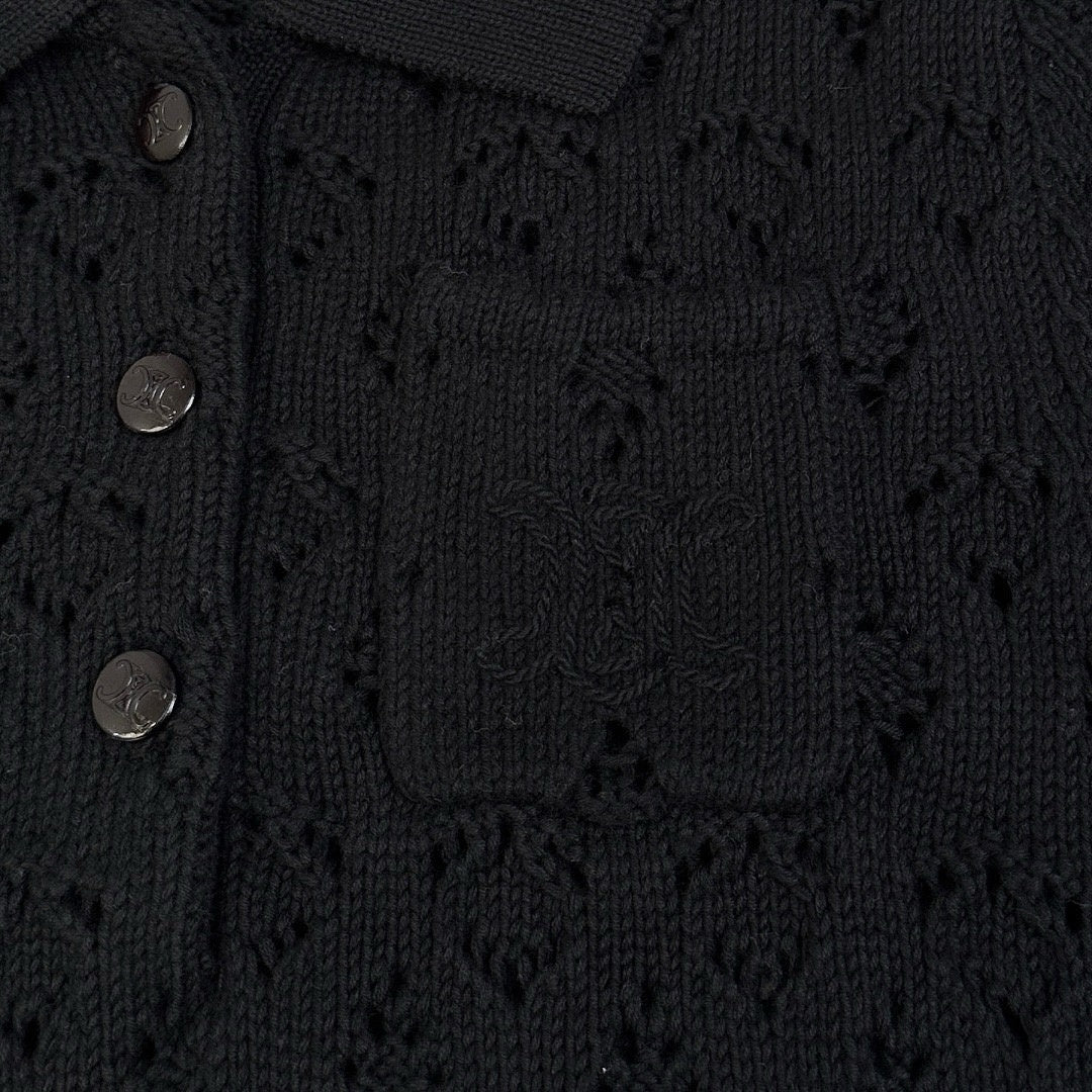 CELINE 26S LACE KNIT DRESS 447