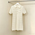 CELINE 26S LACE KNIT DRESS 446