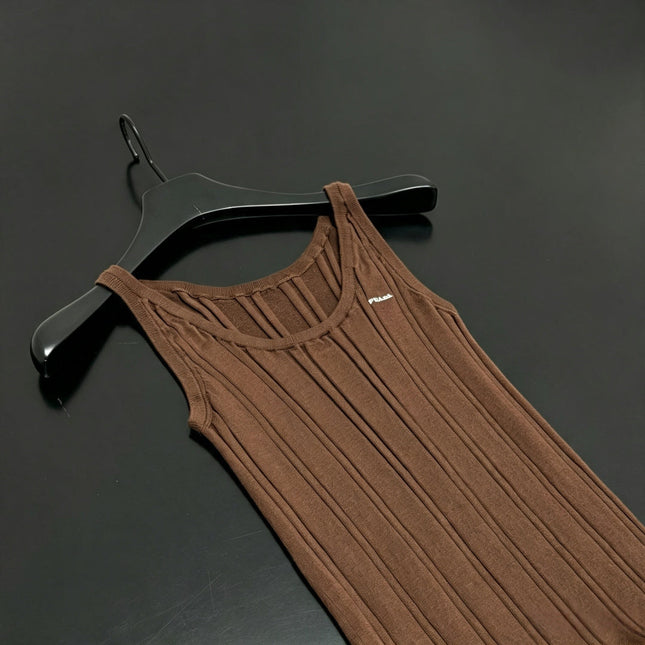 PRADA 26S RIBBED KNIT TANK TOP 1150