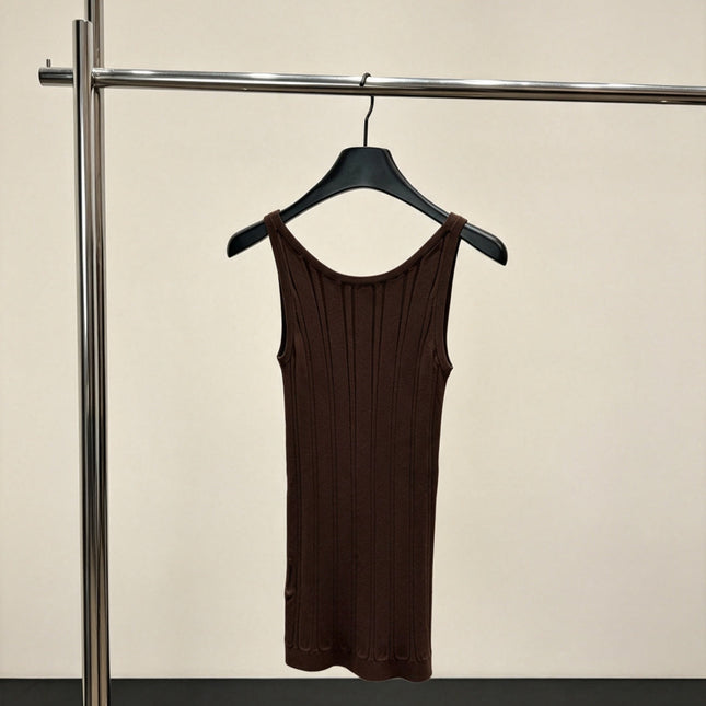 PRADA 26S RIBBED KNIT TANK TOP 1150