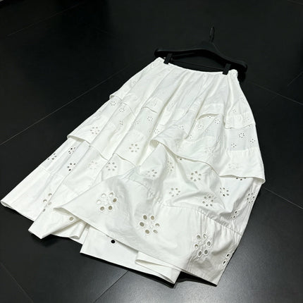 CELINE 26S TIERED SKIRT 526