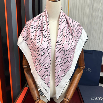 DIOR 26S SCARF 90 IN SILK 435803