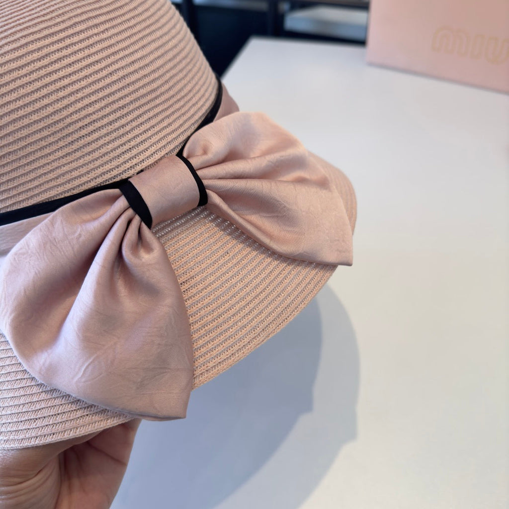 MIUMIU STRAW BUCKET HAT STYLE 53