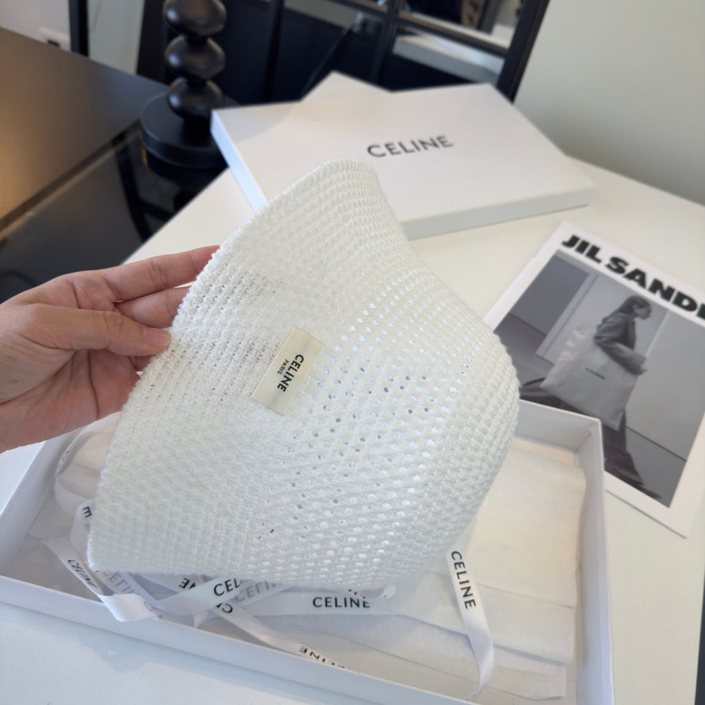 CELINE 26S CROCHET BUCKET HAT STYLE 22