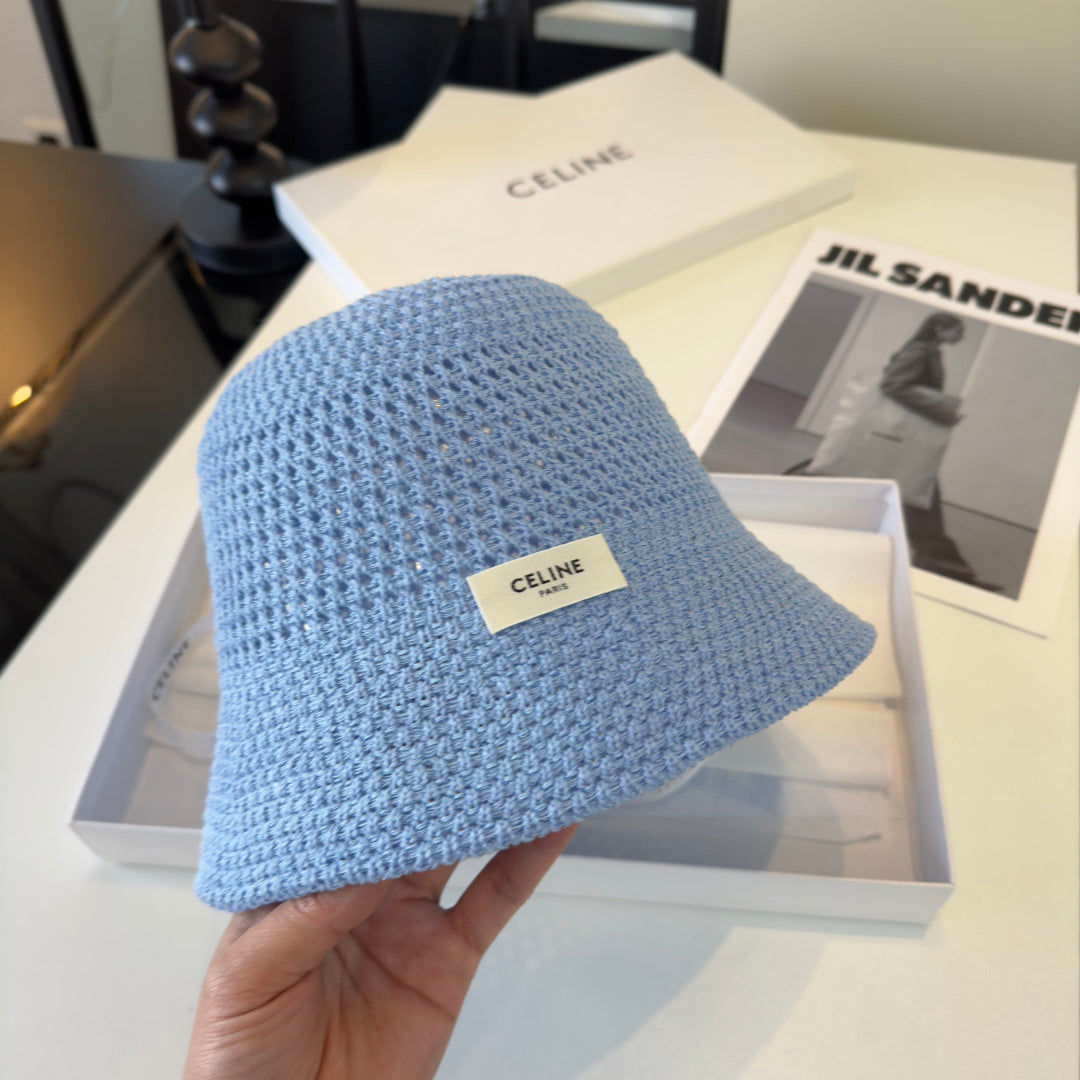 CELINE 26S CROCHET BUCKET HAT STYLE 21