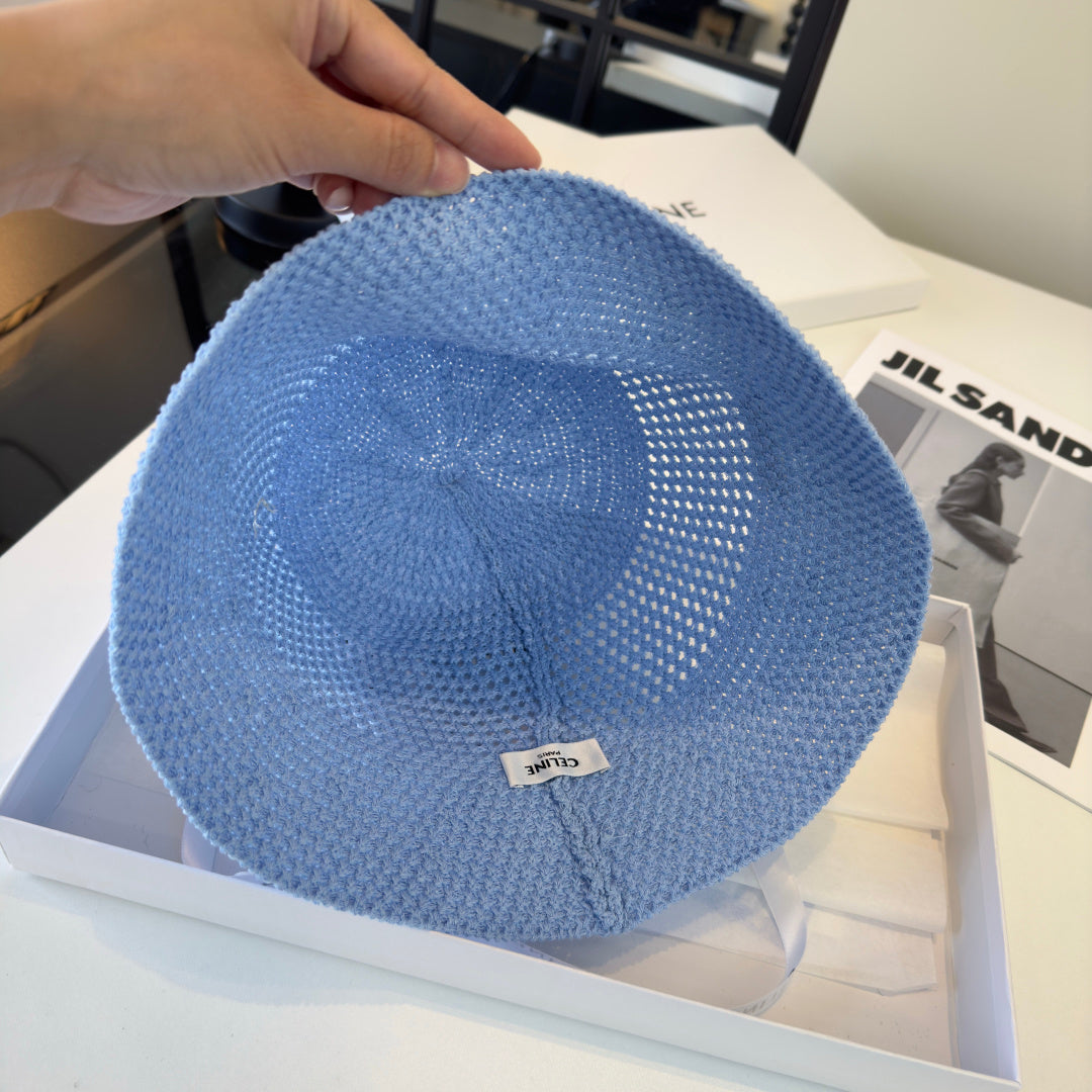 CELINE 26S CROCHET BUCKET HAT STYLE 21