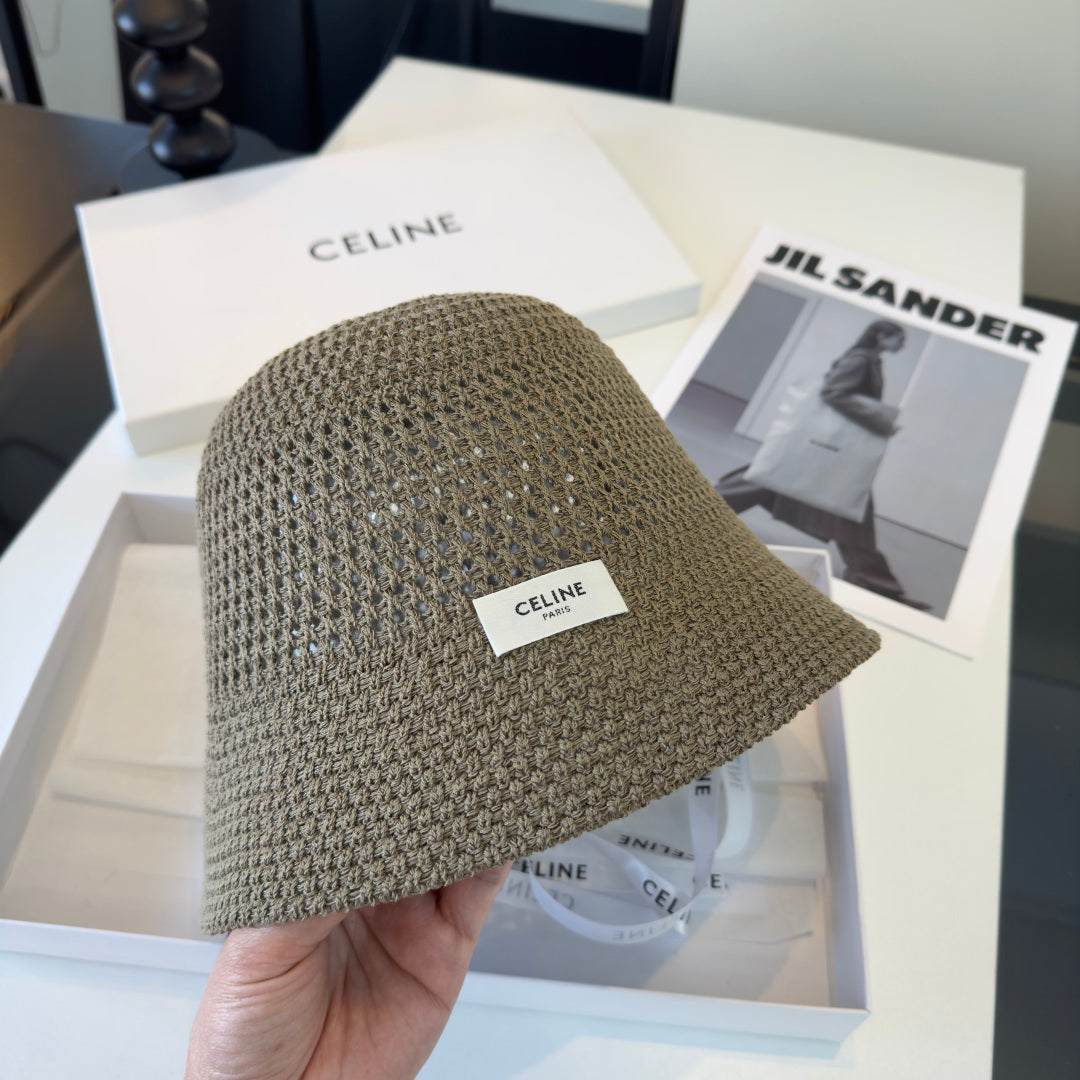CELINE 26S CROCHET BUCKET HAT STYLE 19