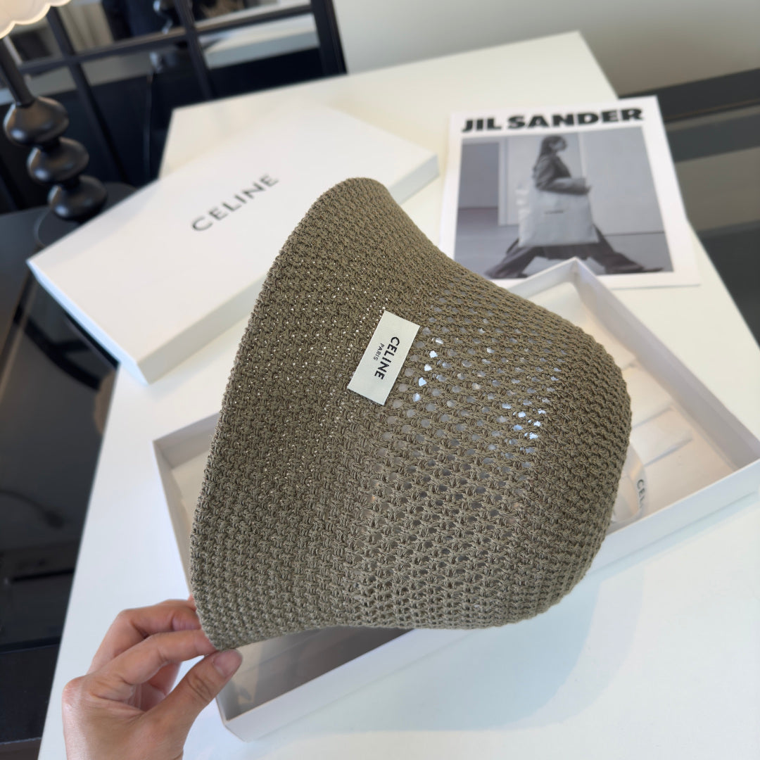 CELINE 26S CROCHET BUCKET HAT STYLE 19