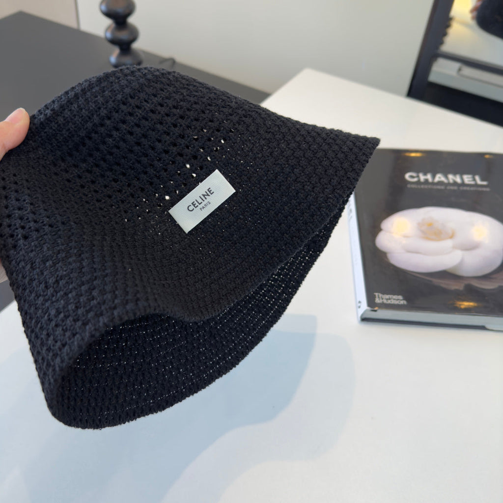 CELINE 26S CROCHET BUCKET HAT STYLE 18