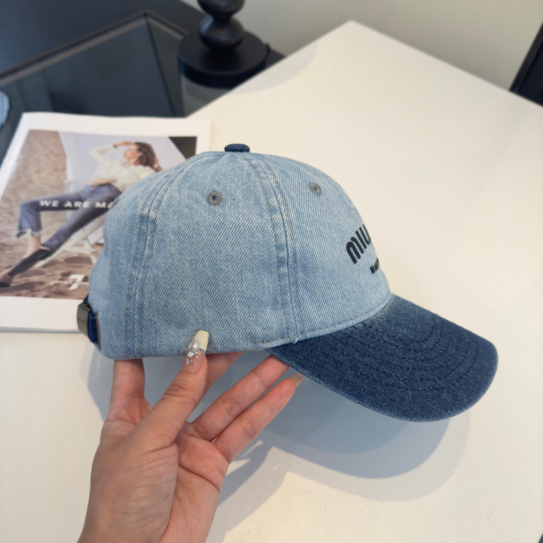 MIUMIU 26S BASEBALL CAP 342253