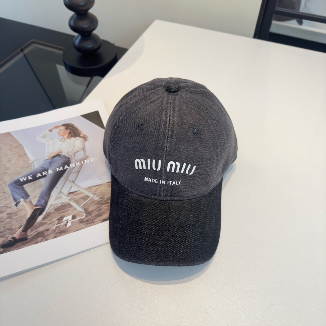 MIUMIU 26S BASEBALL CAP 342254