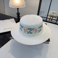 GUCCI 26S WIDE-BRIMMED STRAW HAT 251