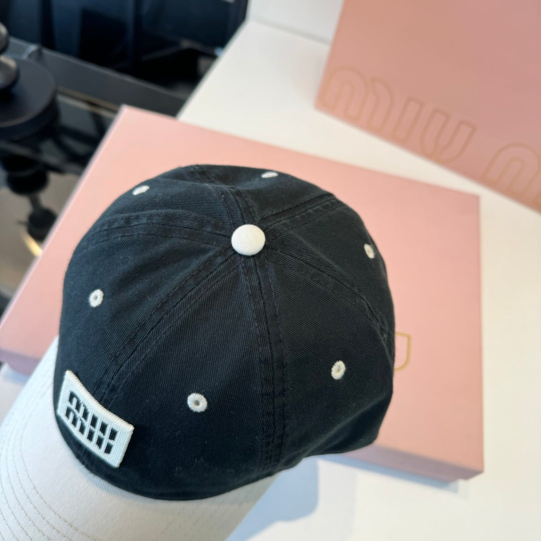 MIUMIU 26S BASEBALL CAP 331385