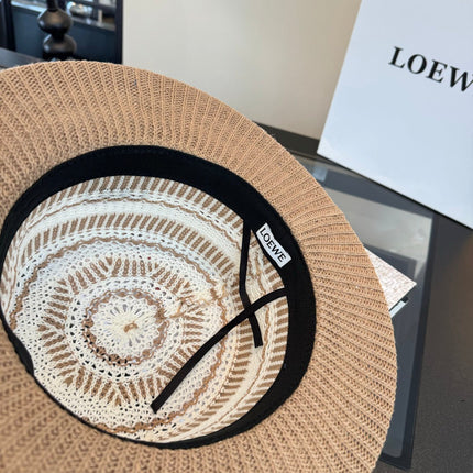 LOEWE 26S KNIT BOATER HAT STYLE 255