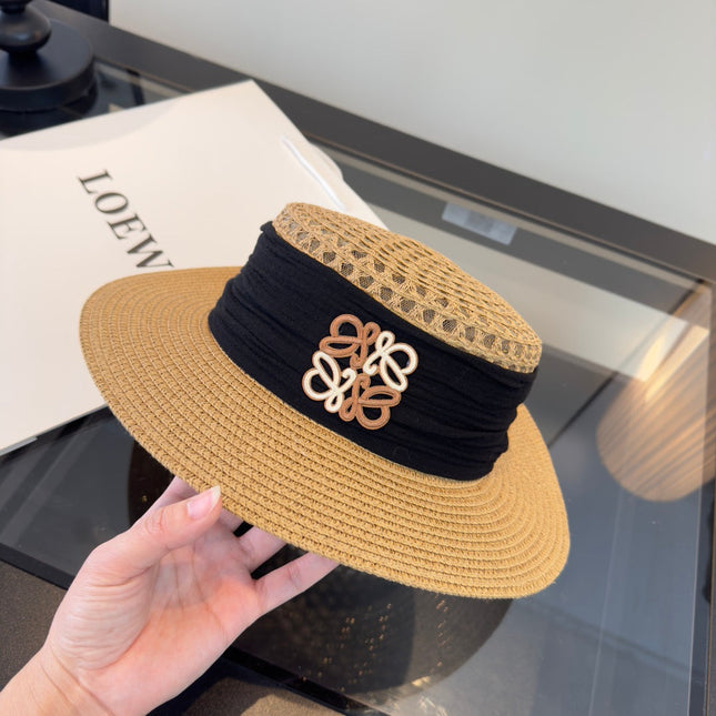 LOEWE 26S STRAW BOATER HAT STYLE 059