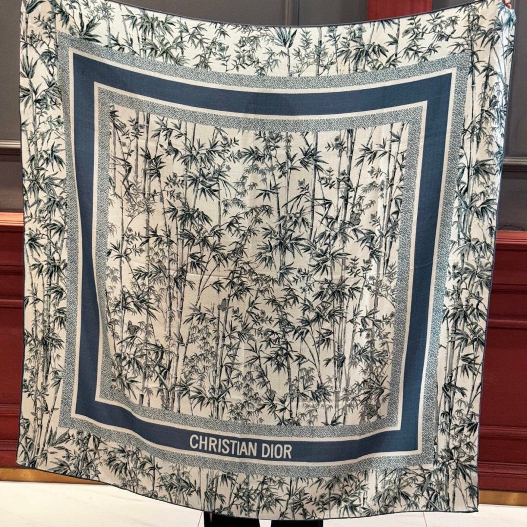 DIOR 26S SCARF 140CM IN CASHMERE SILK 119156