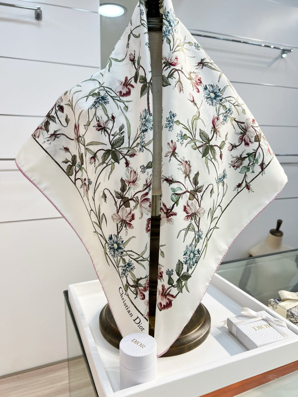 DIOR 26S SCARF 90CM IN SILK 274729