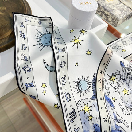 DIOR 26S SCARF 90CM IN SILK 274731
