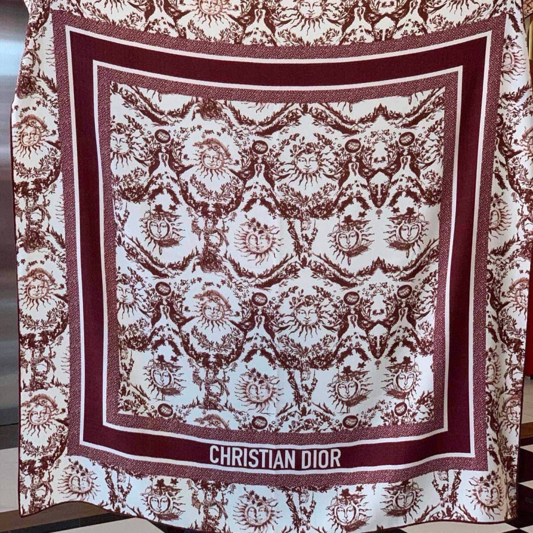 DIOR 26S SCARF 135CM IN CASHMERE SILK 304710