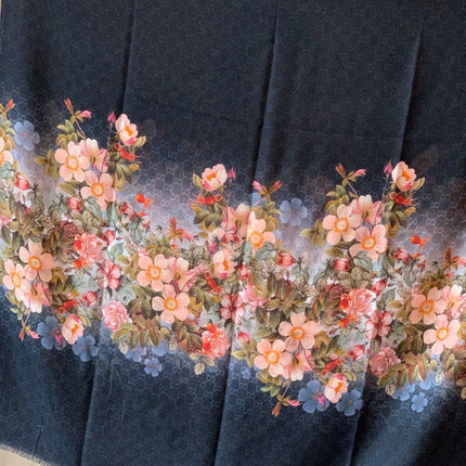GUCCI 26S SCARF 200 IN CASHMERE AND SILK 306108