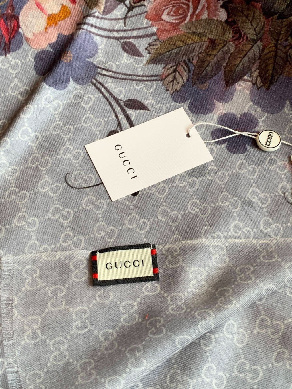 GUCCI 26S SCARF 200 IN CASHMERE AND SILK 306109