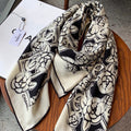 CHANEL 26S SCARF 140 IN CASHMERE AND SILK 309373