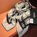 CHANEL 26S SCARF 135 IN CASHMERE AND SILK 309901