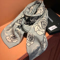 CHANEL 26S SCARF 140 IN SILK AND CASHMERE 313318