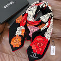 CHANEL 26S SCARF 140 IN SILK AND CASHMERE 313350