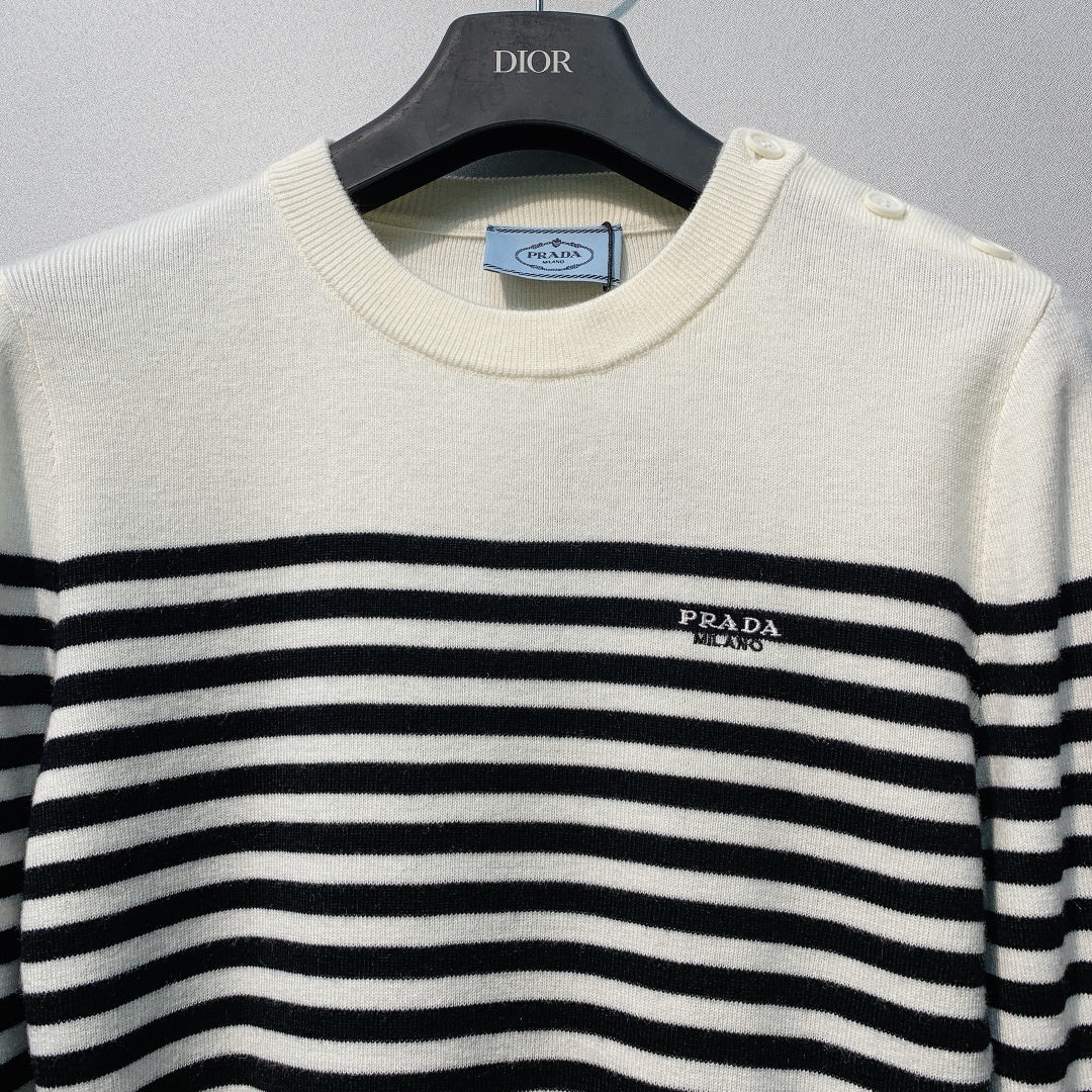 PRADA 26S CREW NECK KNIT SWEATER 640