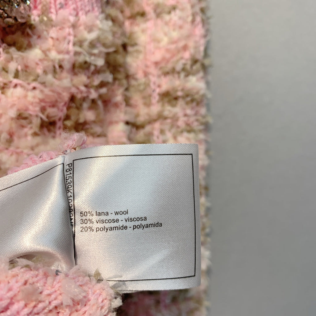 CHANEL 26S CREW NECK CARDIGAN 802
