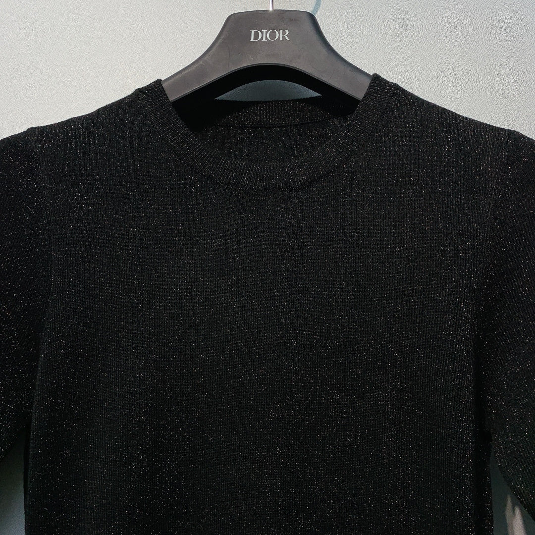 DIOR 26S SHORT-SLEEVE CREW NECK TOP 910