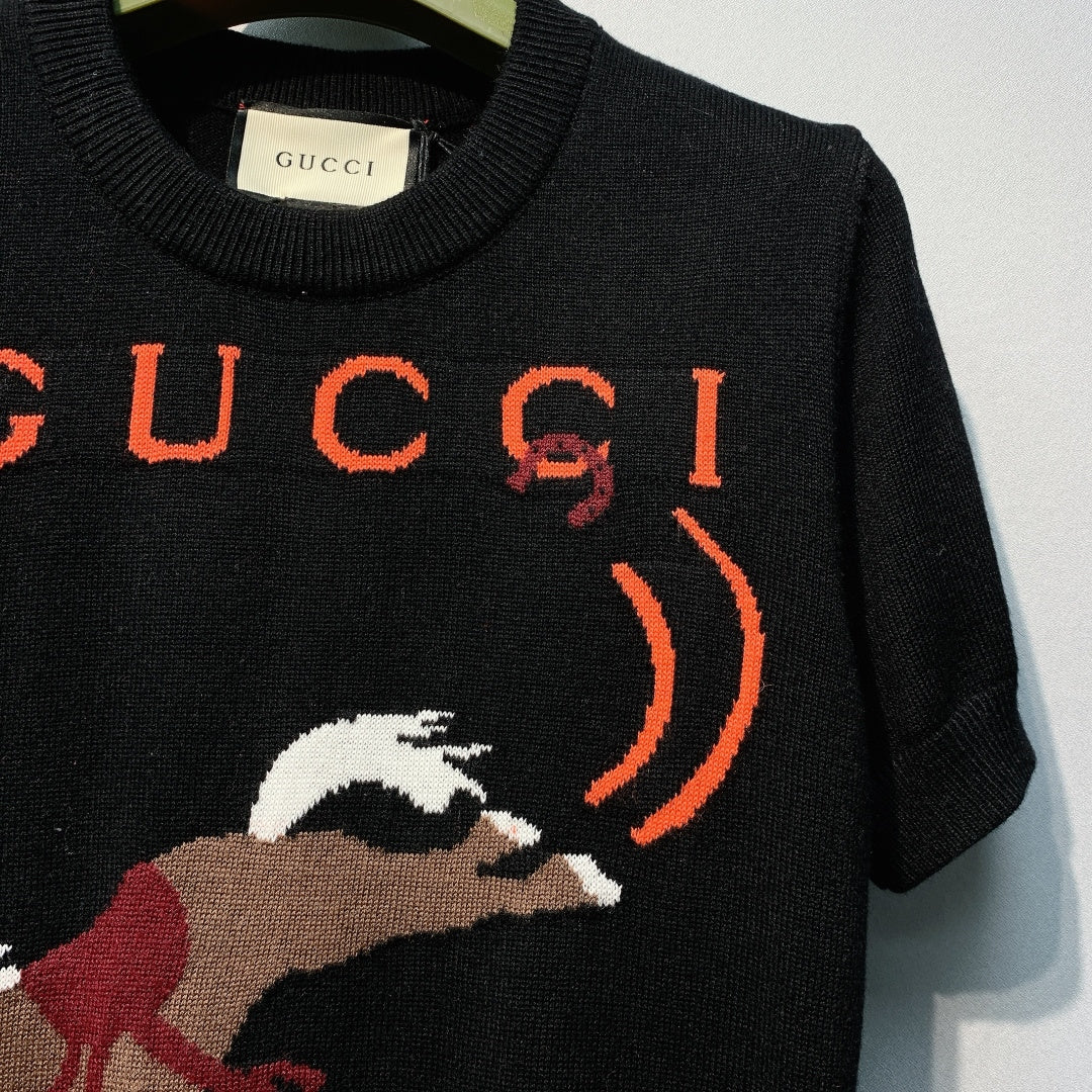 GUCCI 26S SHORT-SLEEVE SWEATER 255