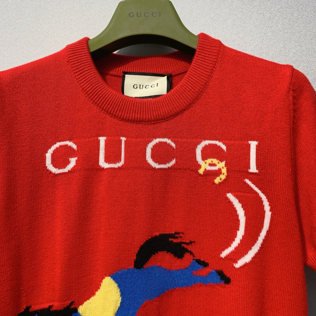 GUCCI 26S SHORT-SLEEVE SWEATER 257