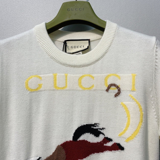 GUCCI 26S SHORT-SLEEVE SWEATER 256