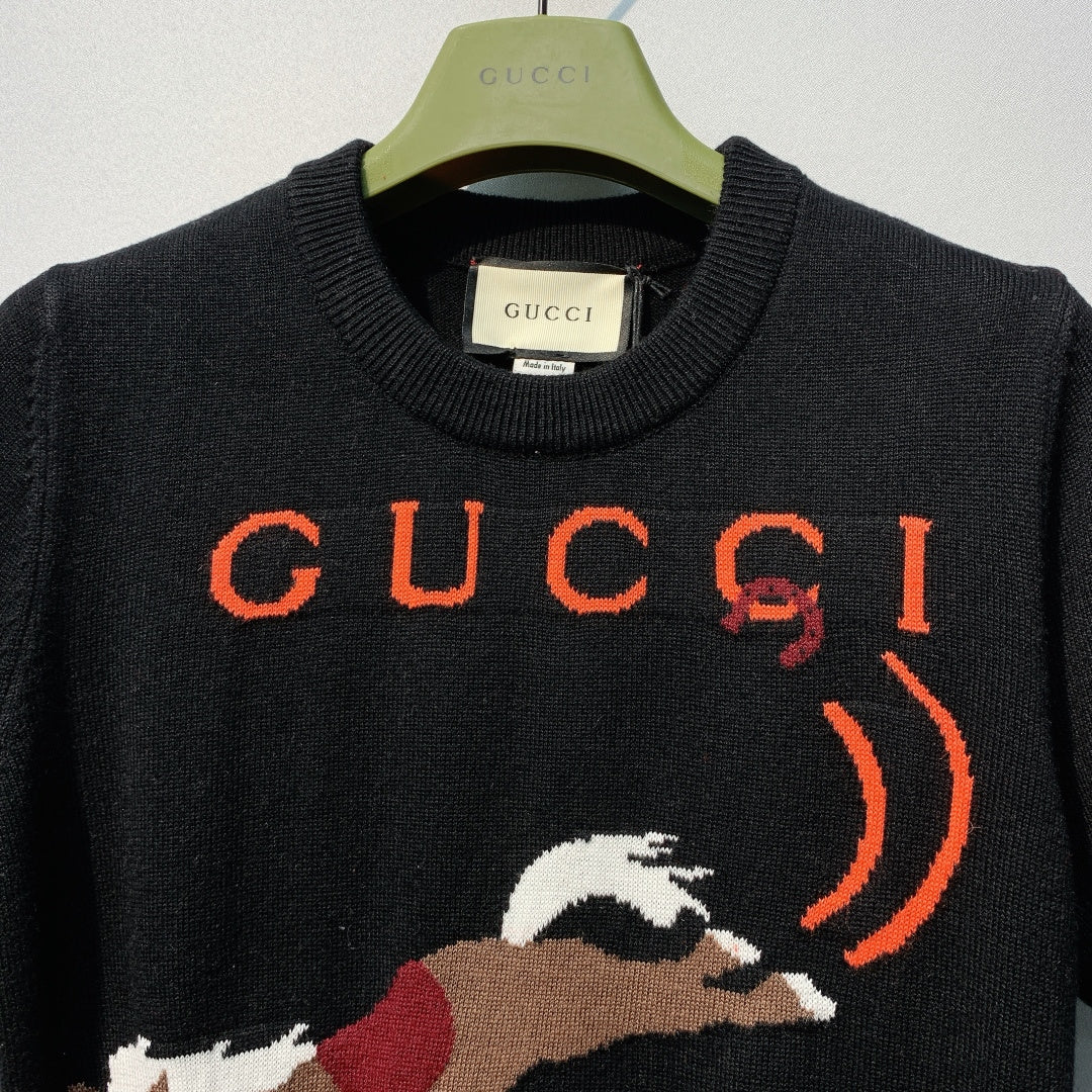 GUCCI 26S SHORT-SLEEVE SWEATER 255