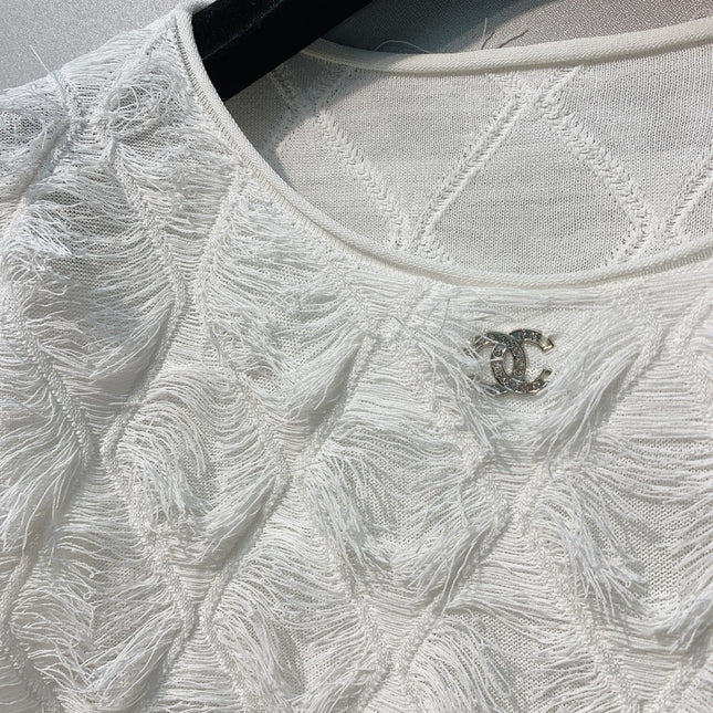 CHANEL 26S LIGHTWEIGHT KNIT TOP 969