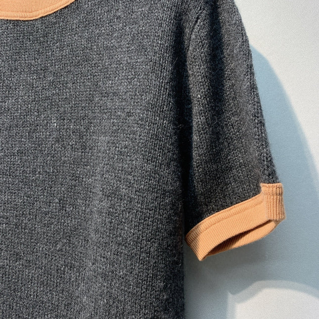 PRADA 26S SHORT SLEEVED KNIT T-SHIRT 726
